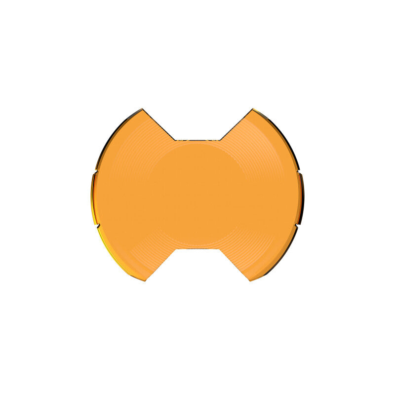 KC HiLiTES SlimLite 8in. LED Light Shield Driving (Shield Only) - Amber Light Covers and Guards KC HiLiTES
