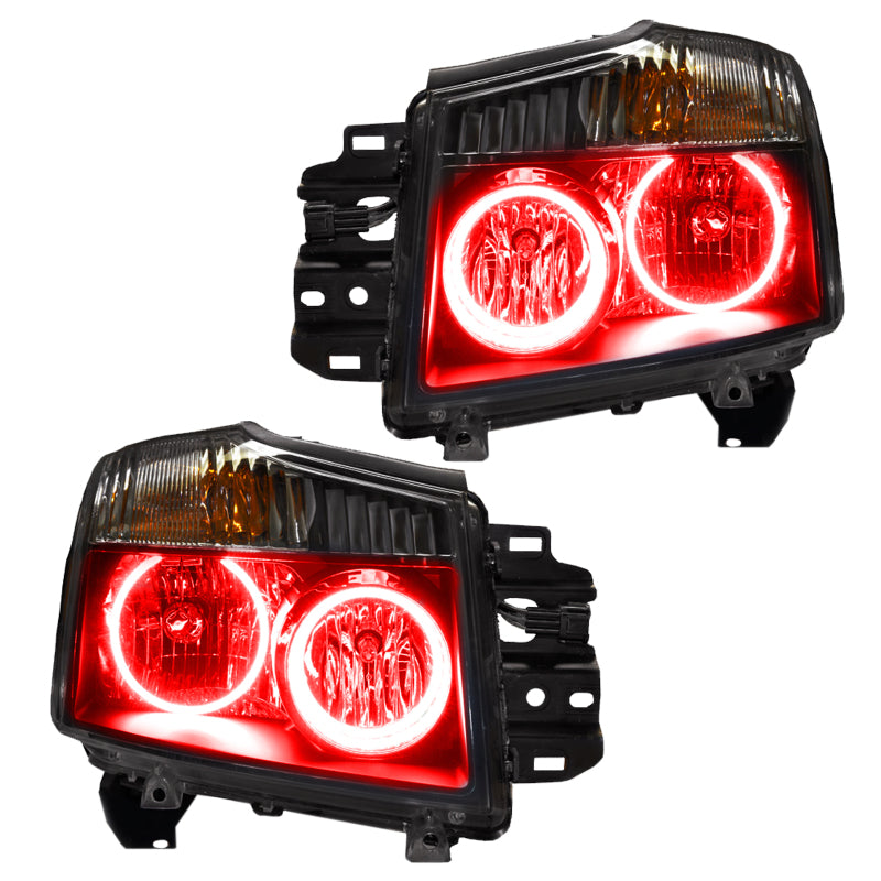 Oracle 08-15 Nissan Titan SMD HL - ColorSHIFT w/ BC1 Controller Headlights ORACLE Lighting