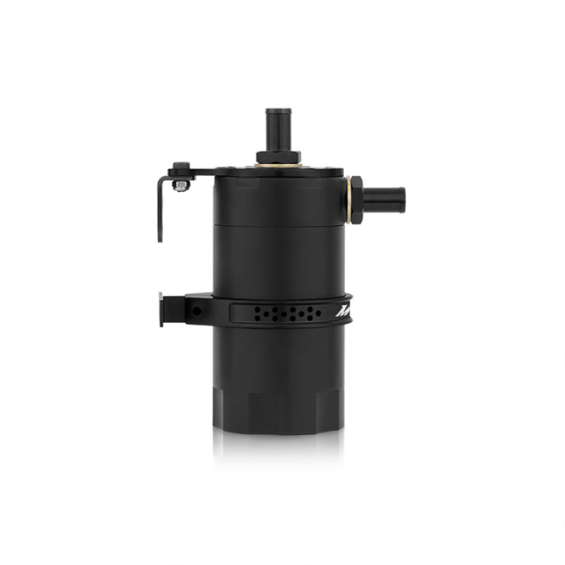 Mishimoto Universal Baffled Oil Catch Can - Black Oil Catch Cans Mishimoto
