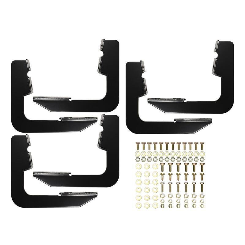 Westin 2002-2009 Chevrolet/GMC/Oldsmobile/Isuzu Trailblazer Running Board Mount Kit - Black Hardware Kits - Other Westin