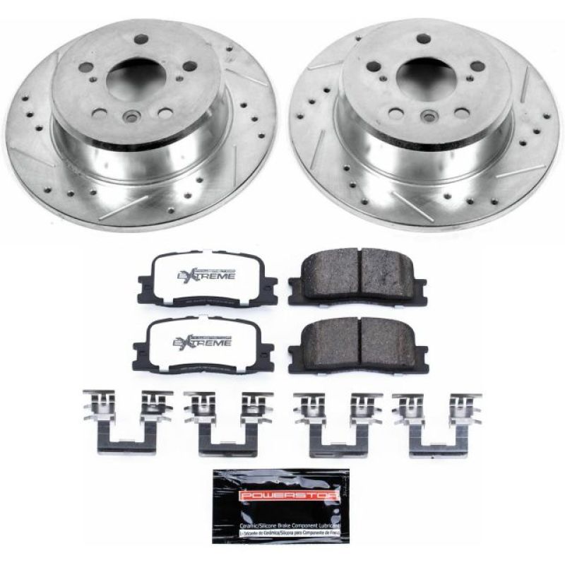 Power Stop 01-03 Toyota Highlander Rear Z36 Truck & Tow Brake Kit Brake Kits - Performance D&S PowerStop