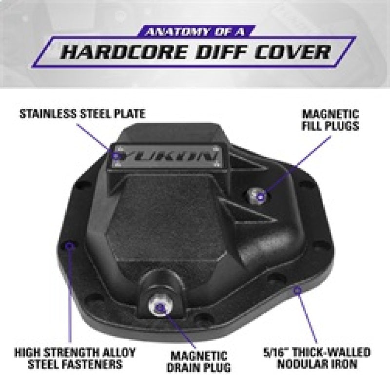 Yukon Hardcore Diff Cover for Dana 80 Diff Covers Yukon Gear & Axle