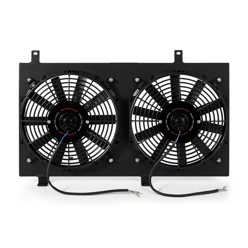 Mishimoto 04-08 Mazda RX8 Aluminum Fan Shroud Black Fans & Shrouds Mishimoto
