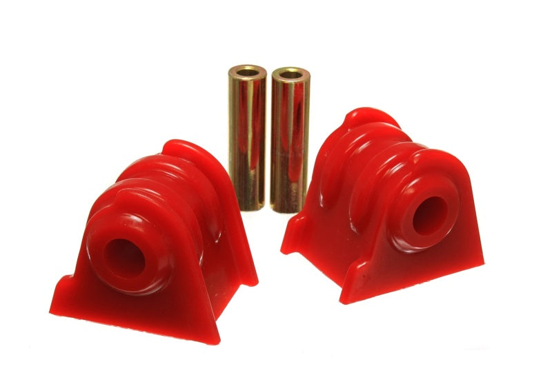 Energy Suspension 97-03 Jeep Wrangler Red Motor Mount Set (2 pc set) Bushing Kits Energy Suspension