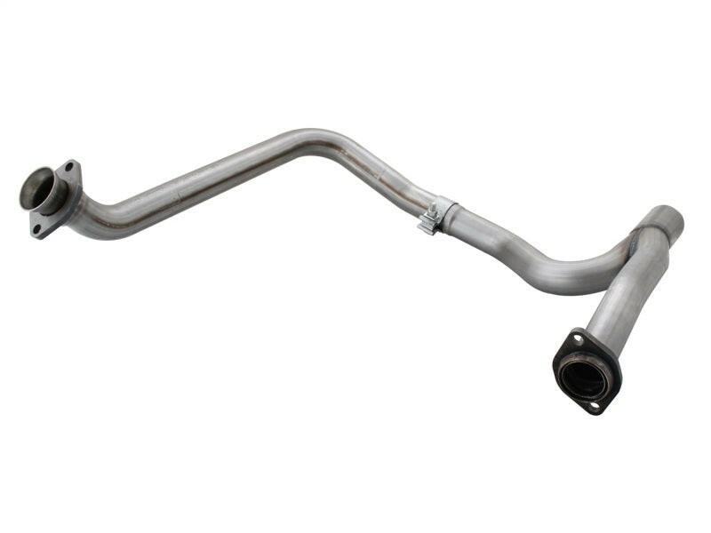aFe Power Twisted Steel Y-Pipe Stainless Steel 2.5in 12-14 Jeep Wrangler V6 3.6L Headers & Manifolds aFe