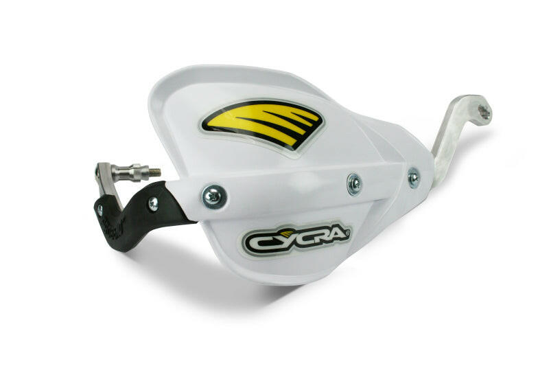 Cycra Probend CRM Flexx Bar ATV - White Hand Guards Cycra