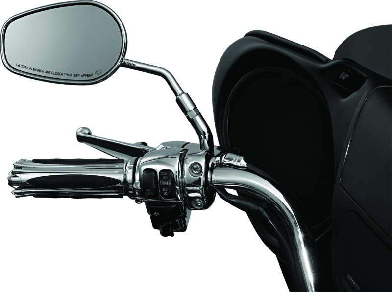 Kuryakyn Mirror Stem 3in Outward Extenders Chrome Rear View Mirrors Kuryakyn