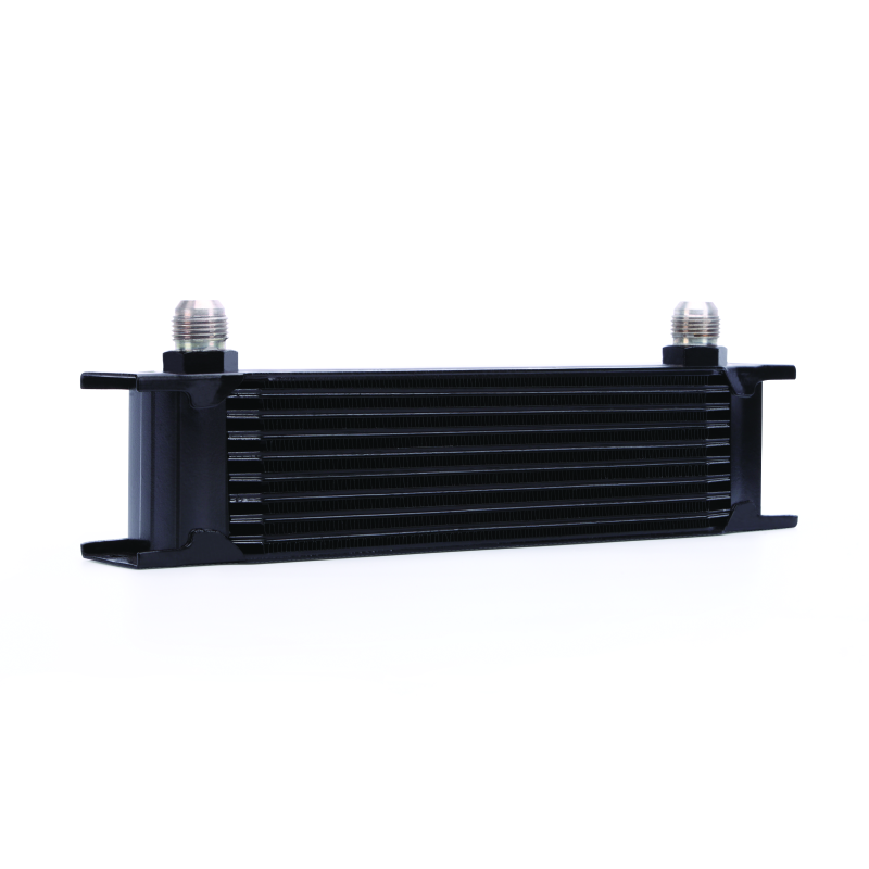 Mishimoto Universal 10 Row Oil Cooler - Black Oil Coolers Mishimoto