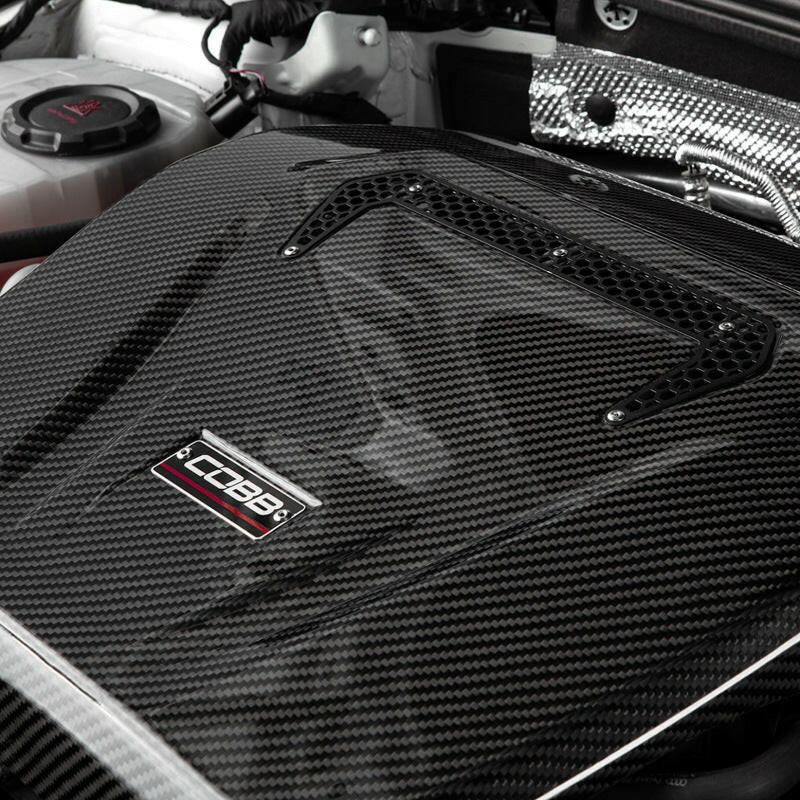 Cobb Volkswagen GTI (MK7/MK7.5/MK8) / Golf R / Audi A3 & S3 (8V) Redline Carbon Fiber Engine Cover Engine Covers COBB