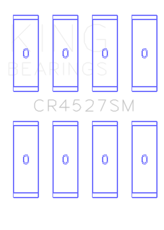 King Engine Bearings VW/Audi CAva/CAxa/Blf/Blg/Bts (Size +0.50mm) Connecting Rod Bearing Set Connecting Rods King Engine Bearings