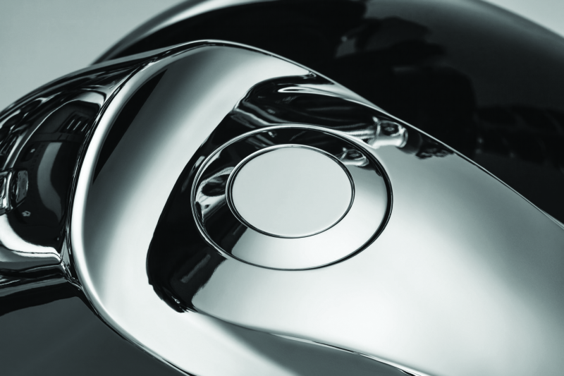 Kuryakyn Flush Mount Pop Up Gas Cap Chrome Fuel Caps Kuryakyn
