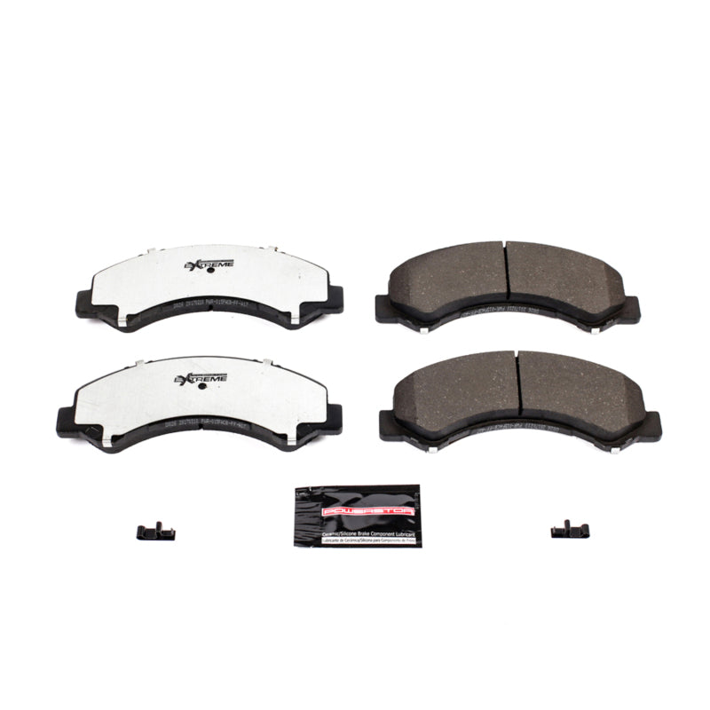 Power Stop 98-00 Chevrolet W3500 Tiltmaster Front Z36 Truck & Tow Brake Pads w/Hardware Brake Pads - Performance PowerStop