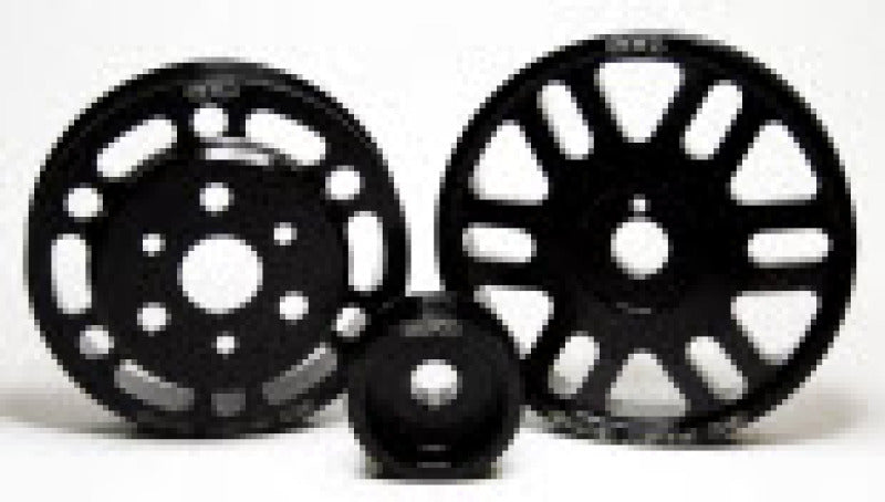 GFB 13 Subaru BRZ / 13 Scion FR-S 3 Pc L/W Pulley Kit (Inc Crank/Alternator/Water Pump Pulleys) Pulleys - Crank, Underdrive Go Fast Bits