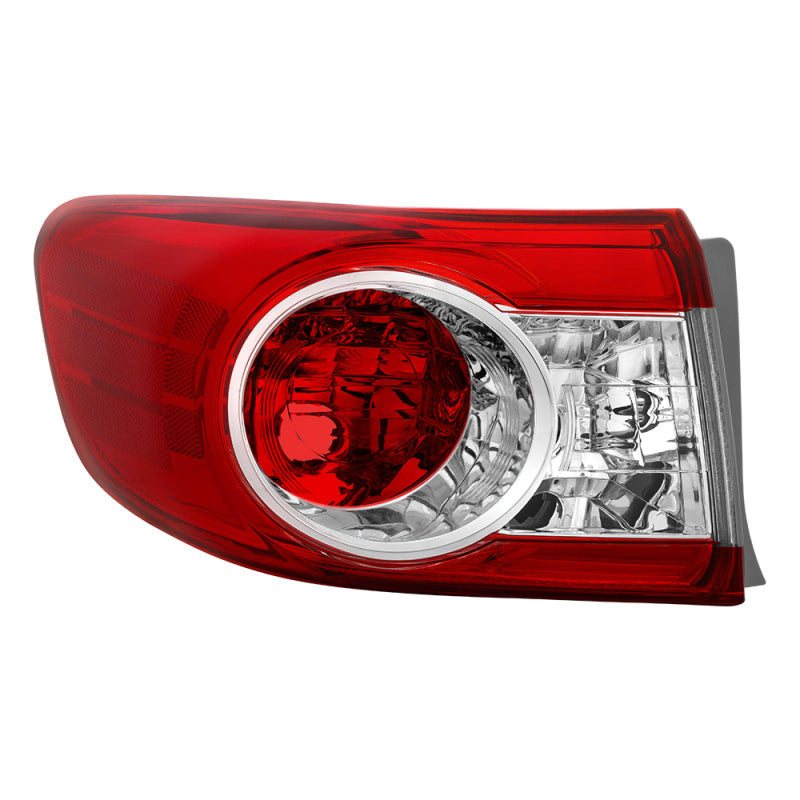 xTune 11-13 Toyota Corolla Driver Side Tail Light Outer - OEM Left ALT-JH-TC11-OE-OL Tail Lights SPYDER