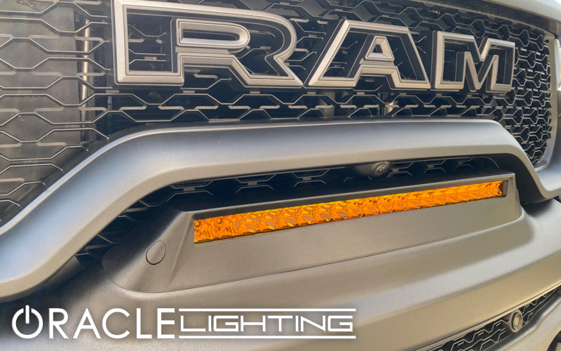 Oracle 19-22 RAM Rebel/TRX Front Bumper Flush LED Light Bar System Light Mounts ORACLE Lighting