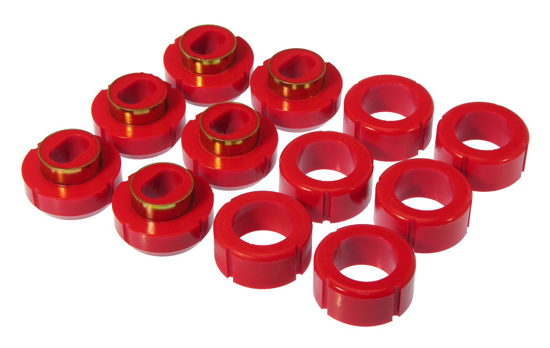 Prothane 81-87 Chevy C/K 10-30 2/4wd Body Mount - Red Bushing Kits Prothane