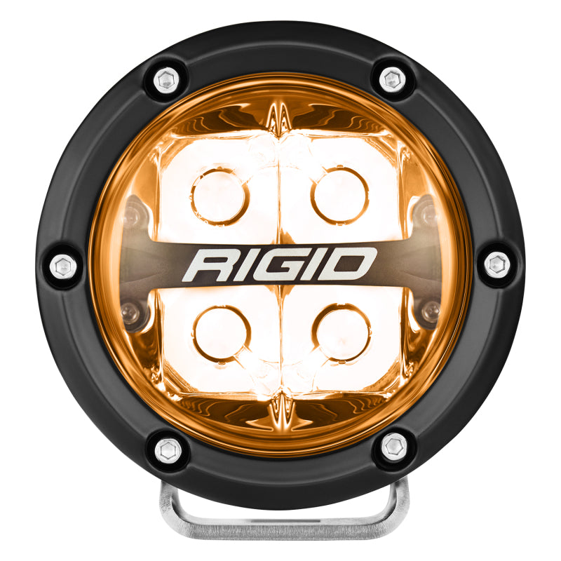 Rigid Industries 360-Series 4in LED Off-Road Spot Beam - RGBW (Pair) Light Bars & Cubes Rigid Industries