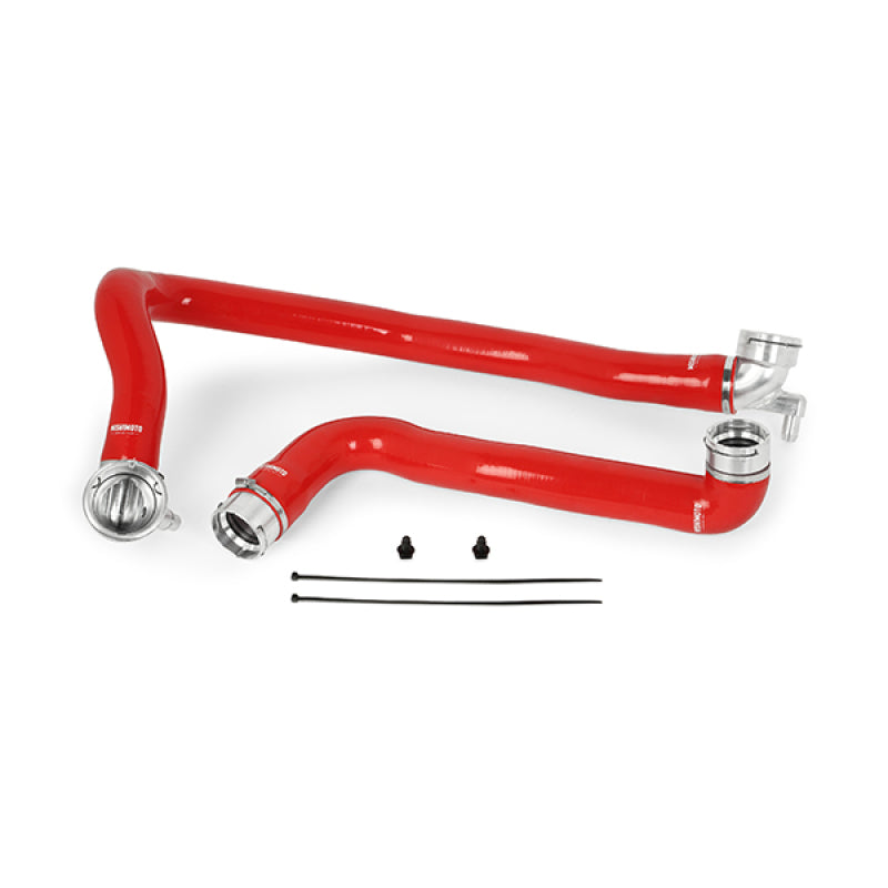 Mishimoto 11-16 Ford 6.7L Powerstroke Red Silicone Hose Kit Hoses Mishimoto
