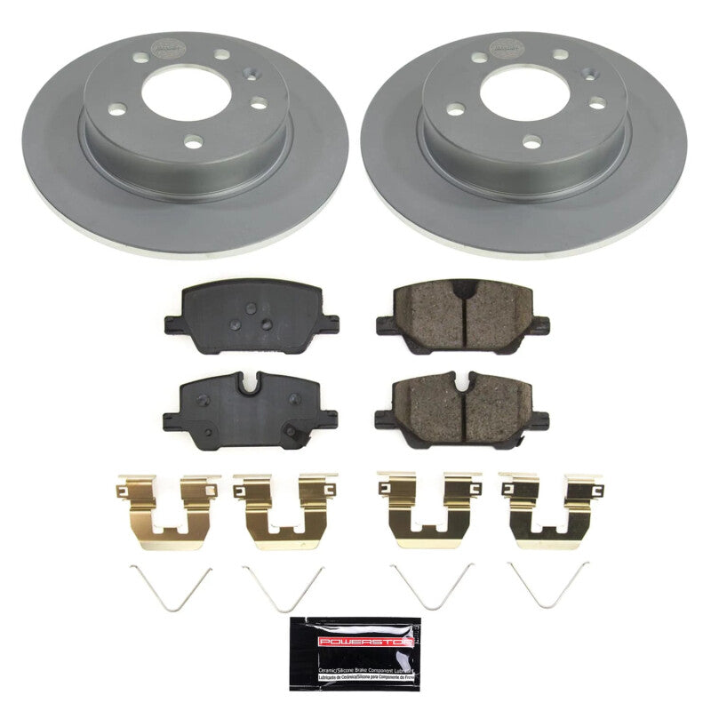 Power Stop 20-22 Buick Encore GX Rear Z17 Coated Brake Kit Brake Kits - Performance Blank PowerStop