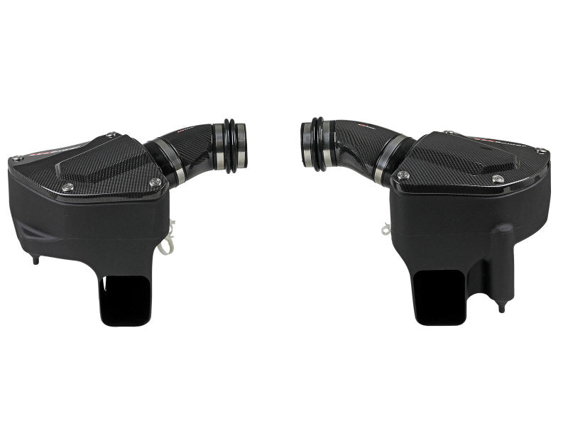 aFe Black Series Stage-2 Carbon Fiber Cold Air Intake System w/ Pro DRY S Media - 18-19 BMW M5 (F90) Cold Air Intakes aFe