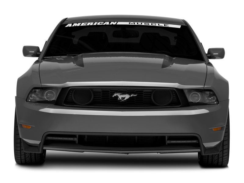 Raxiom 10-12 Ford Mustang w/ Headlights CCFL Halo Projector Headlights- Black Housing (Clear Lens) Headlights Raxiom