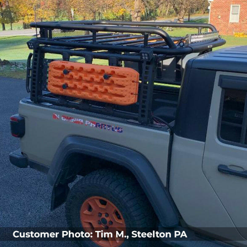 Go Rhino SRM 600 Basket Style Roof Rack 55in. - Tex. Blk Roof Baskets Go Rhino