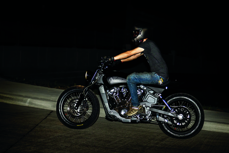 Kuryakyn Mid Controls 15 and Up Scout Models Excluding Bobbers Black Footpegs Kuryakyn