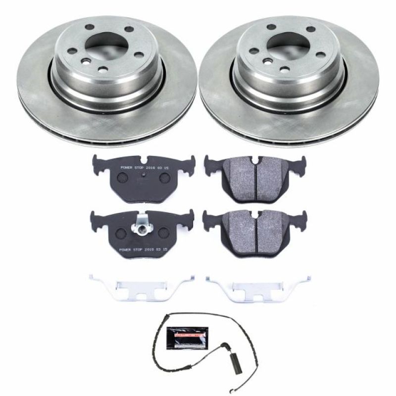 Power Stop 02-06 BMW X5 Rear Track Day Brake Kit Brake Kits - Performance Blank PowerStop