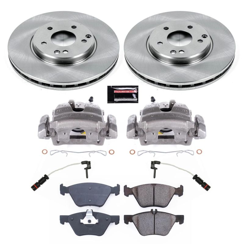 Power Stop 98-02 Mercedes-Benz CLK320 Front Autospecialty Brake Kit w/Calipers Brake Kits - OE PowerStop