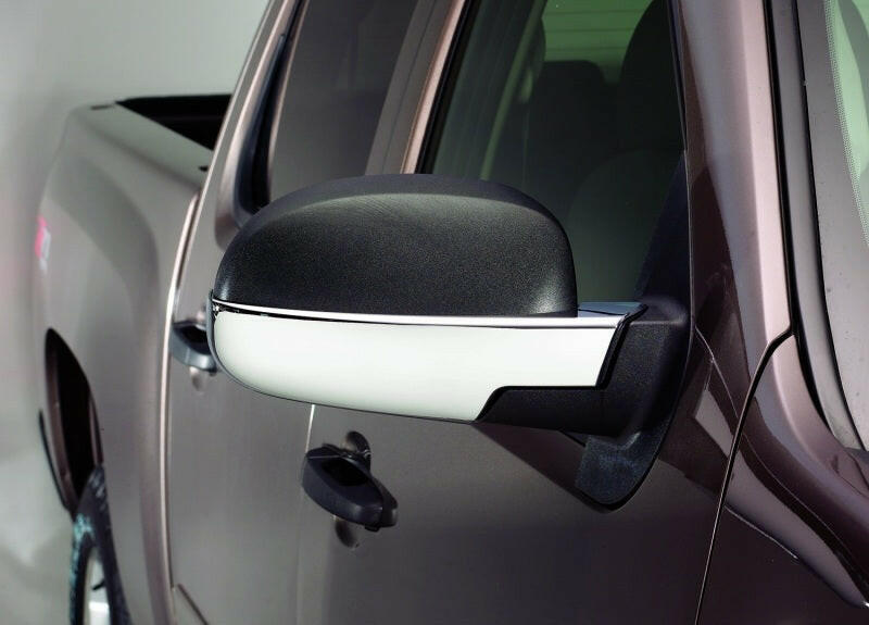 AVS 02-06 Cadillac Escalade Mirror Covers 2pc - Chrome Exterior Trim AVS
