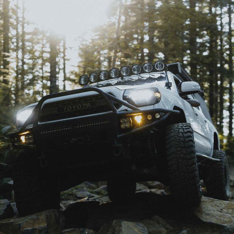 KC HiLiTES FLEX ERA 3 Dual Mode SAE Fog Lights - 2-Light Master Kit for Toyota Aftermarket Bumper Light Bars & Cubes KC HiLiTES