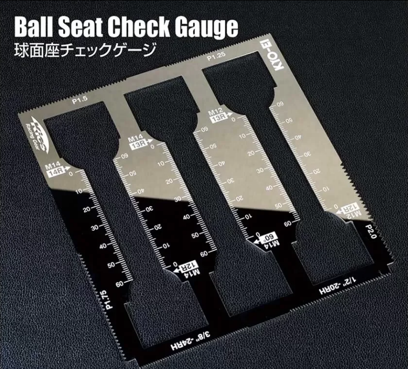 Project Kics Ball Seat Check Gauge Wheel Accessories Project Kics