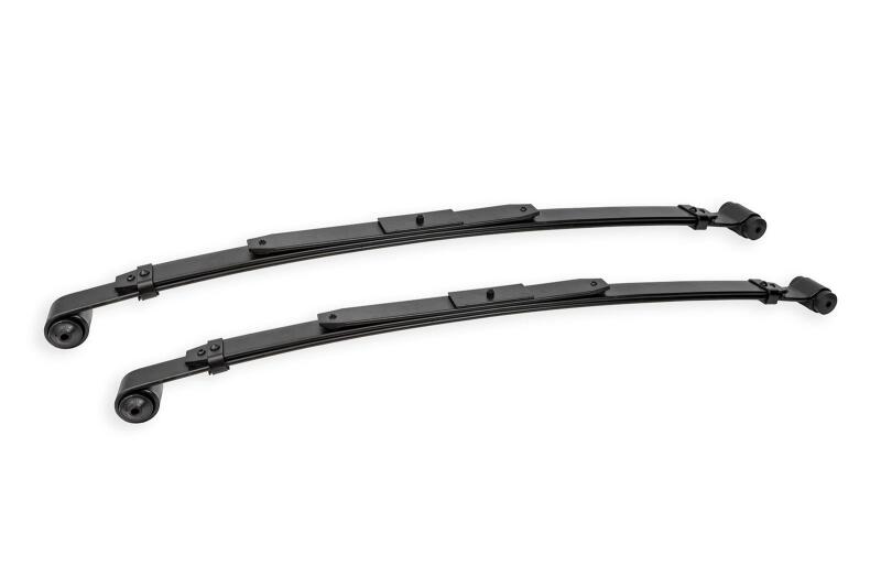 BMR 67-69 GM F-Body 1st Gen / 68-74 GM X-Body 3rd Gen 3in Drop Rear Lowering Leaf Springs - Black Lowering Springs BMR Suspension