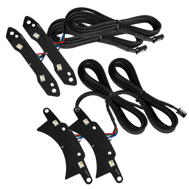 Oracle 15-21 Dodge Challenger RGB+W Headlight DRL Upgrade Kit - ColorSHIFT Headlights ORACLE Lighting