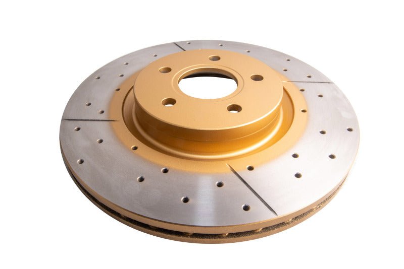 DBA 13-18 Ford Focus ST (w/320mm Front Rotor) Front Drilled & Slotted Street Series Rotor Brake Rotors - Slot & Drilled DBA