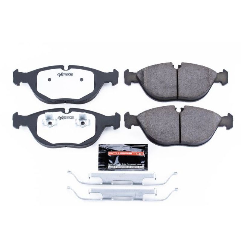 Power Stop 04-06 Audi TT Quattro Front Z26 Extreme Street Brake Pads w/Hardware Brake Pads - Performance PowerStop