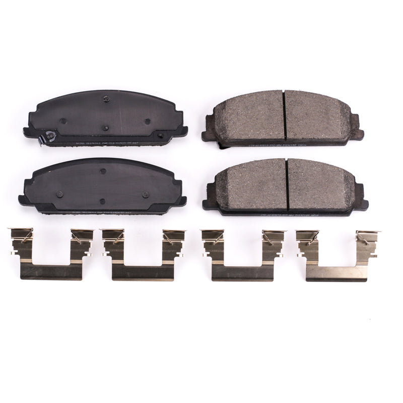 Power Stop 08-09 Pontiac G8 Front Z17 Evolution Ceramic Brake Pads w/Hardware Brake Pads - OE PowerStop