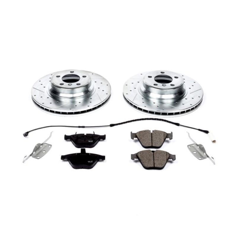 Power Stop 02-05 BMW 745i Front Z23 Evolution Sport Brake Kit Brake Kits - Performance D&S PowerStop
