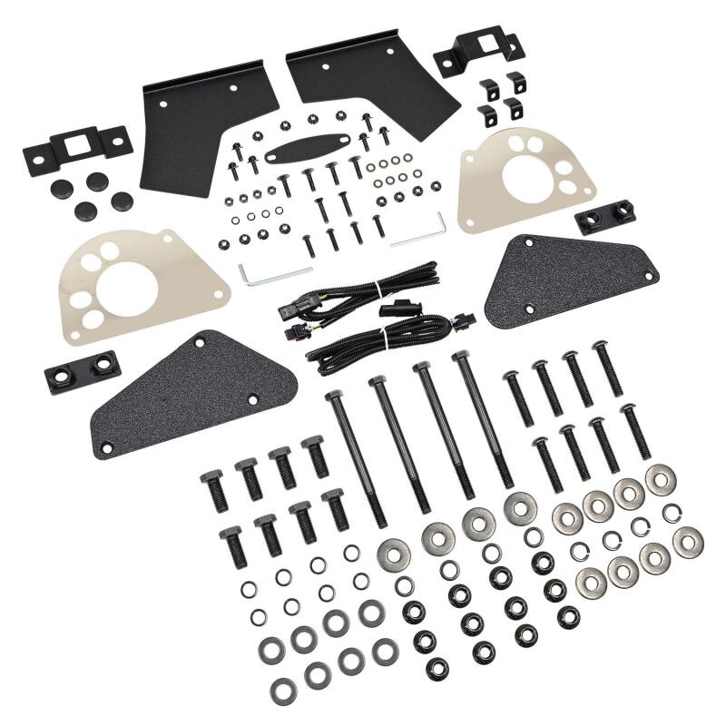 Westin 18-25 Jeep Wrangler JL XTS Rear Bumper - Textured Black Bumpers - Steel Westin