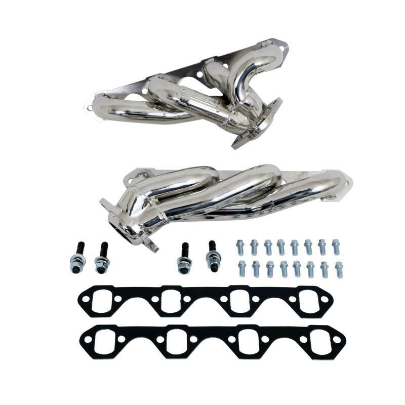BBK 87-95 Ford F150 Truck 5.0 302 Shorty Unequal Length Exhaust Headers - 1-5/8 Titanium Ceramic Headers & Manifolds BBK