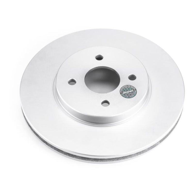 Power Stop 02-04 Ford Focus Front Evolution Geomet Coated Rotor Brake Rotors - OE - Cryo PowerStop