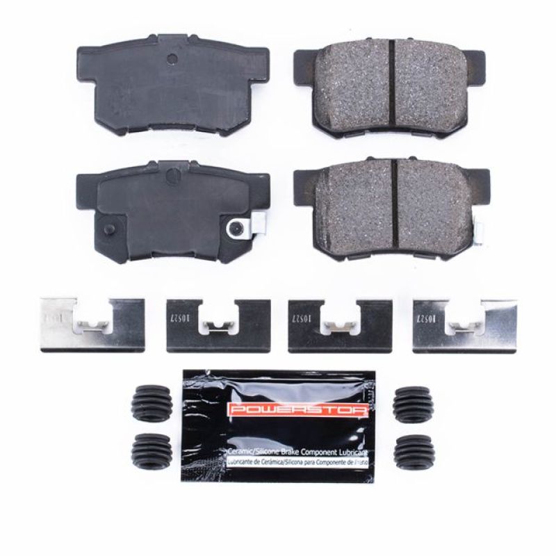 Power Stop 01-03 Acura CL Rear Z23 Evolution Sport Brake Pads w/Hardware Brake Pads - Performance PowerStop