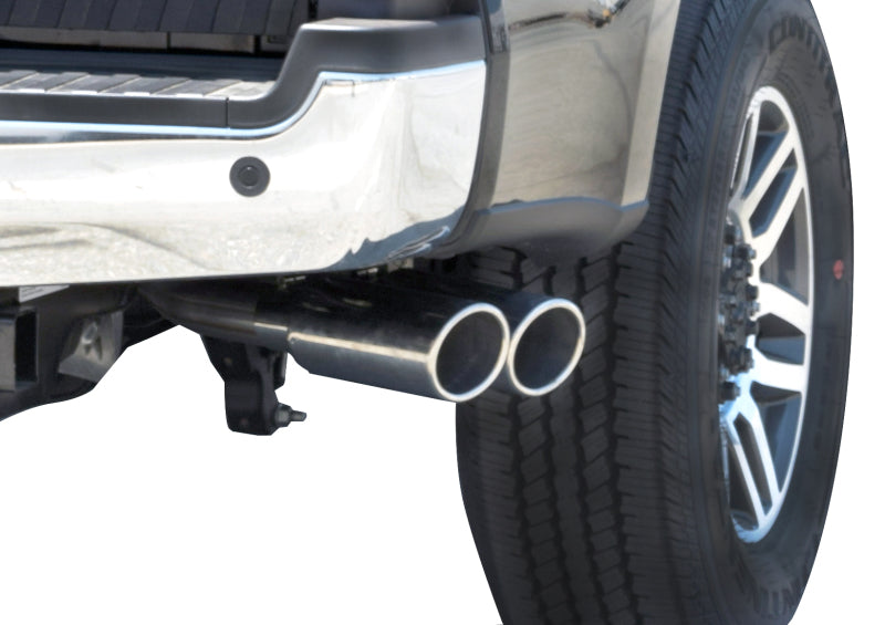Gibson 17-18 Ford F-250 Super Duty XLT 6.2L 2.5in Cat-Back Dual Sport Exhaust - Stainless Catback Gibson