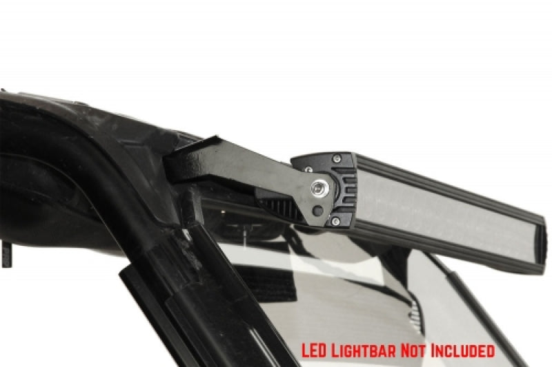 Seizmik 15-23 Polaris RZR 900 S/1000 S /4/Trail/ RZR Turbo S/4/XP Light Bar Mount - Black Cargo Organization Seizmik