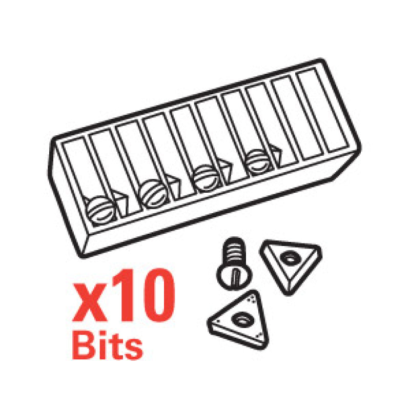 SPC Performance Carbide Insert for RELS Brake Lathe - Pack of 10 Tools SPC Performance