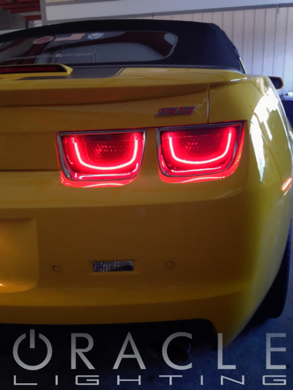 Oracle Chevy Camaro 10-13 Afterburner 2.0 Tail Light Halo Kit - Red Tail Lights ORACLE Lighting