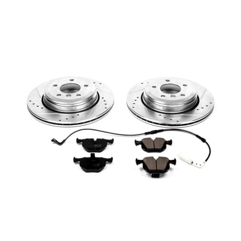 Power Stop 04-07 BMW 525i Rear Z23 Evolution Sport Brake Kit Brake Kits - Performance D&S PowerStop