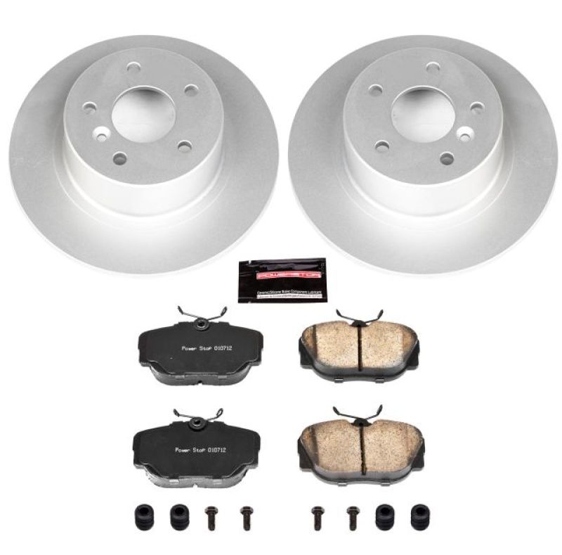Power Stop 99-04 Land Rover Discovery Rear Z23 Evolution Sport Coated Brake Kit Brake Kits - Performance D&S PowerStop