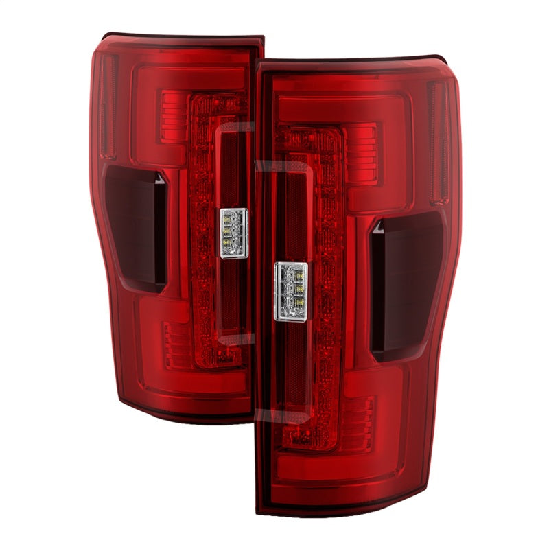 Spyder 17-18 Ford F-250 Super Duty (Excl LED Models) LED Tail Lights -Red Clr (ALT-YD-FS17-LED-RC) Tail Lights SPYDER
