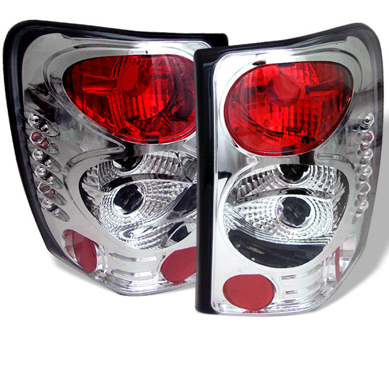 Spyder Jeep Grand Cherokee 99-04 Euro Style Tail Lights Chrome ALT-YD-JGC99-C Tail Lights SPYDER
